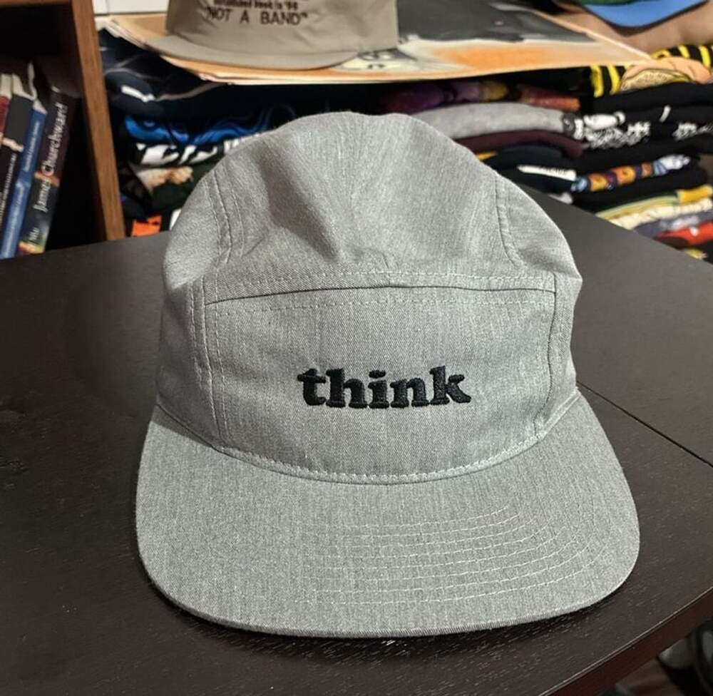 Think skateboards 5-Panel Cap Gray